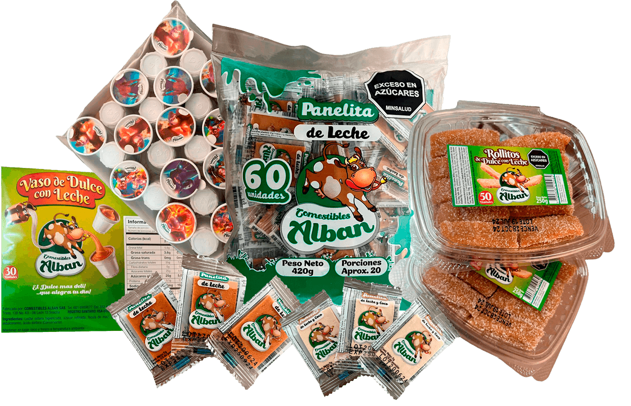 Comestibles Alban distribuidora de dulces colombia